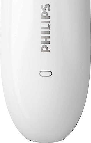 Philips Beauty Lady Electric Shaver Series 6000, Cordless with 4 Accessories, BRL136/00, White