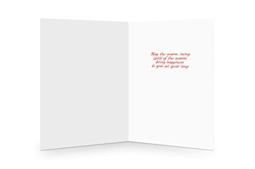 Stonehouse Collection - Tropical Sunset Christmas Card - 18 Beach Tropical Christmas Cards and Envelopes - USA Made (Standard)
