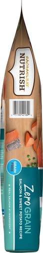 Rachael Ray Nutrish Zero Grain Dry Dog Food, Salmon & Sweet Potato Recipe, 11.5 Pounds