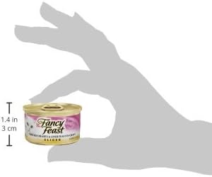 Purina Fancy Feast Sliced Chicken Hearts and Liver Feast Wet Cat Food - (Pack of 24) 3 oz. Cans
