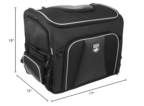 Nelson-Rigg Route 1 Rover Pet Carrier: Weather Resistant, Portable, and Secure Motorcycle pet Carrier/Crate; Fits Harley Davidson, Indian, Yamaha & Suzuki Motorcycles