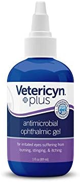 Vetericyn Plus Ophthalmic Eye Gel for Horses | Eye Ointment Alternative to Lubricate and Relieve Horse Eye Irritations, Safe for All Animals. 3 ounces