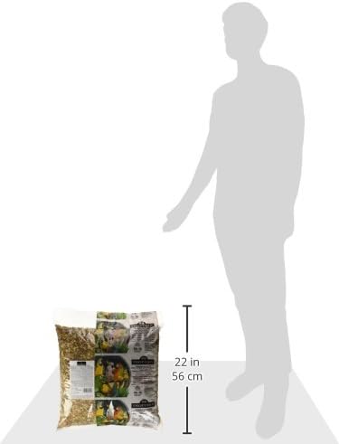 Hari Hagen Tropimix Enrichment Food for Small Parrots, 20 lb. (9.07 kg) - HARI Small Parrot Food with Seeds, Fruit, Nuts, Vegetables, Grains, and Legumes