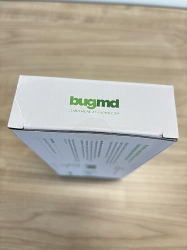 BugMD Roach Catcher Kit - 1 Pack of 12 Sticky Traps for Insects, Effective Indoor Pest Solution
