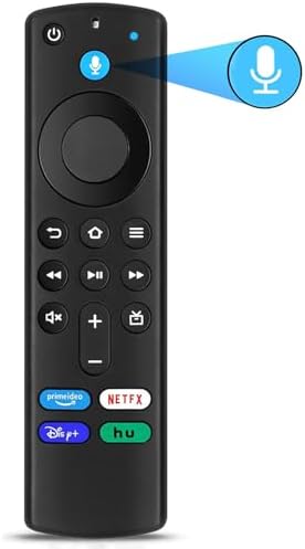 New Voice Remote Replacementf for FireStick 3rd Gen (L5B83G), Fit for TV Stick/ 4K Max, 2nd Gen, Lite, Cube(1st Gen & 3nd Gen)【not include Batteries】
