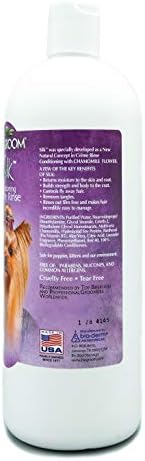 Bio-Groom Silk Creme Rinse Dog Conditioner - Conditioner for Dogs, Puppy Conditioner, Dog Conditioner Detangler, Dog Hair Conditioner - 32 Fl Oz 1-Pack