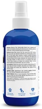 Vetericyn Plus Dog Wound Care Spray | Healing Aid and Skin Repair, Clean Wounds, Relieve Dog Skin Allergies, Safe for All Animals. 8 ounces