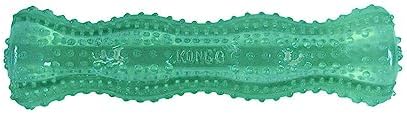 KONG Squeezz Dental Stick - Dog Toy for Cleaning Teeth - Flexible Chew Toy for Gentle & Mild Chewers - for Medium/Large Dogs