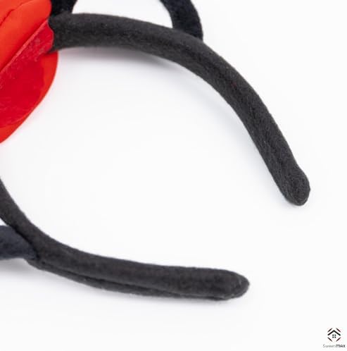 SWEET MAX Cat Ears Headband Red Stovepipe Hat Headpiece Cosplay Costume Accessory Kit Party Favors