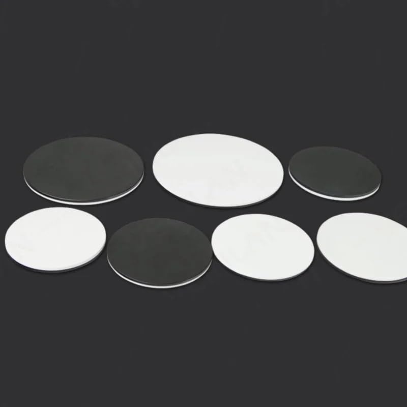 Microscope Accessories Kit Stereo Microscope Base Black Working Board Bottom Working Loading Stage Round Plastic Diameter 60mm 75mm 95mm Microscope Slides (Color : 100mm)