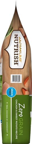 Rachael Ray Nutrish Zero Grain Dry Dog Food, Chicken & Sweet Potato Recipe, 26 Pounds