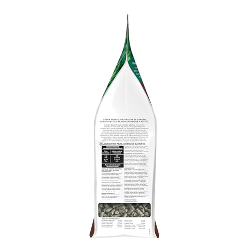 Oxbow Garden Select Rabbit Food, Adult, Made with Oxbow Timothy Hay for Rabbit, Bunny Food Pellets, Non-GMO, No Soy or Wheat, Small Animal Pet Products, Made in USA, High Fiber, 8 lb. Bag