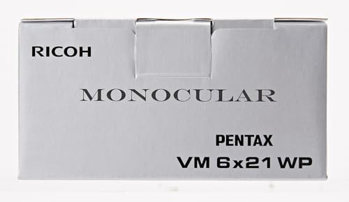 PENTAX Monocular VM 6x21 WP Easy to use with just one hand.Universal design that is ergonomically easy to operate. Bright and clear view with high contrast and excellent optical performance.Waterproof