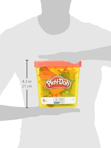 Play-Doh Fun Tub Set, 19 Accessories & Reusable Storage Container, Preschool Toys, Kids Arts & Crafts, Ages 3+ (Amazon Exclusive)