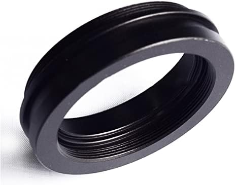 Microscope Accessories Kit Metal 48mm Ring Adapter for Binocular Trinocular Stereo Zoom Microscope LED Light Source Connector Microscope Slides