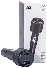 AlveyTech XLR Dual Port Charger Adapter with USB-A & USB-C - for Charging Cell Phone and Accessories on Electric Mobility Scooter, Power Chair, Wheelchair, Recreational Bikes, & Scooters