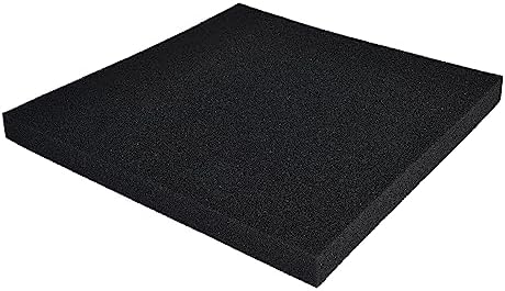 ALEGI Aquarium Sponge Filter Pad, Bio Filter Media Foam Sponges, Cut-to-Size Foam for Fish Tank (20"x20"x1.57" (50PPI))
