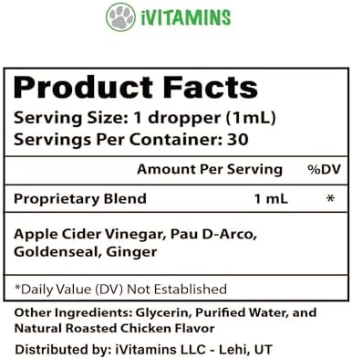 Natural Antibiotics for Cats | Cat Supplements | Cat Antibiotic | Cat Antibiotics | Cat Immune Support | Antibiotic for Cats | Cat Multivitamin | Multivitamin for Cats | 2 Pack: 60 Servings Total