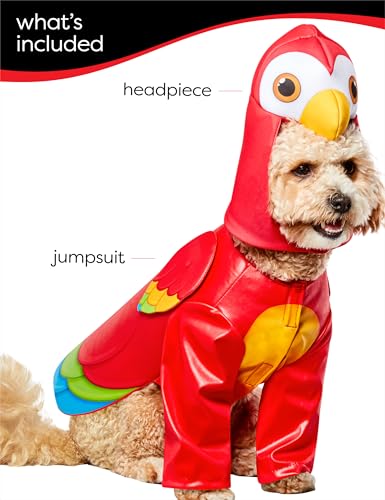 Rubies Parrot Pet Costume for Dogs or Cats, Medium
