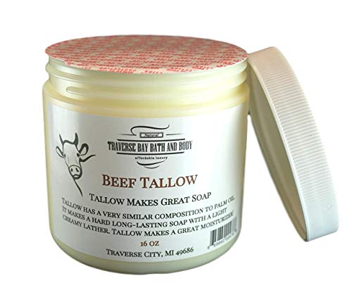 Coconut Oil, and Beef Tallow,Soap Making Supplies. one Each 16 fl oz. DIY Projects.