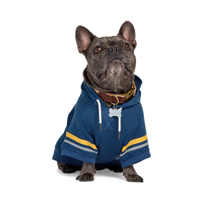 Reddy Star Pet Hoodie Navy Large