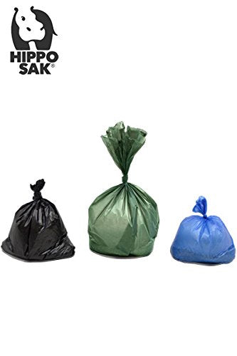 Hippo Sak® Extra Large Pet Poop Bags for Large Dogs and Cat Litter, 480 Count