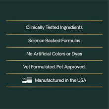 Load image into Gallery viewer, VetriScience Calm & Confident Chews, Composure Clinically Tested Calming and Anxiety Supplement for Dogs, Reduce Stress and Fear, Ideal for Thunderstorms, Fireworks and Travel, Bacon, 120 Count