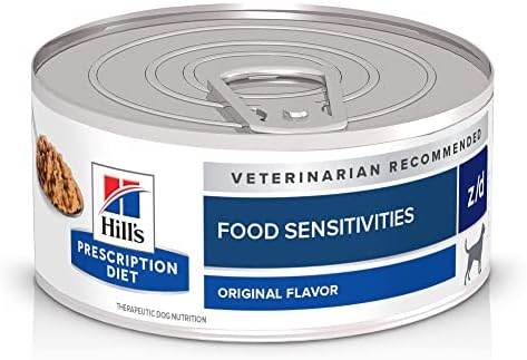 Hill's Prescription Diet z/d Skin/Food Sensitivities Wet Dog Food, Veterinary Diet, 5.5 oz. Cans, 24-Pack