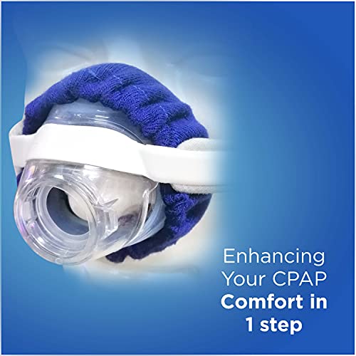 resplabs CPAP Mask Liners Compatible with Most Nasal Masks - Reusable Cushion Covers, Reduces Noisy Air Leaks & Provides Comfort (Pack of 4)