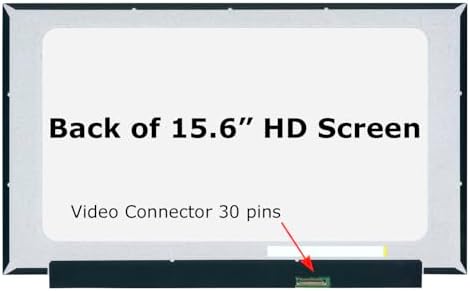 Screen Replacement for Lenovo IdeaPad 3 15ADA05 81W1 Grade A+ Matte HD 30pin Non-Touch 15.6" LED LCD Display with Tools Tape