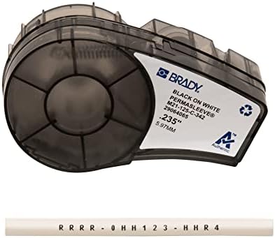 Brady M210 Portable Label Printer Bundle with Heat Shrink Tubing and Accessories