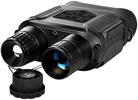 Pro Night Vision Binoculars, Digital Infrared, 4" Screen, 2X Zoom, Essential Outdoor Deer Hunting Accessories, Tactical Gear, Security Goggles, 32GB Card, Multifunction Card Reader, Case