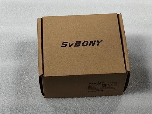 SVBONY SV189 Microscope Digital Camera, 1.3 Million Pixel USB2.0 Microscope Accessories, Suitable for Microscope Color Photography and Video