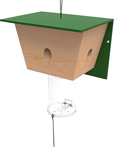 Best Bee Brothers Carpenter Bee Traps for Outside - Best Bee Carpenter Bee Trap, Wood Bee Traps - Professional-Grade Carpenter Bee Traps for Outdoors Hanging - Bee Catchers for Outside