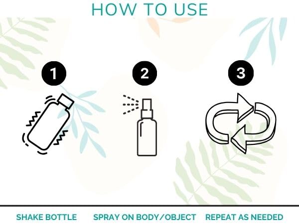Anti-Bug Spray DEET-Free – Organic, 3-Pack All-Natural Bug Spray Made with Nourishing Essential Oils – Bug Repellent for Babies, Kids, Adults, Camping, & More by Mambino Organics, 4 Oz.