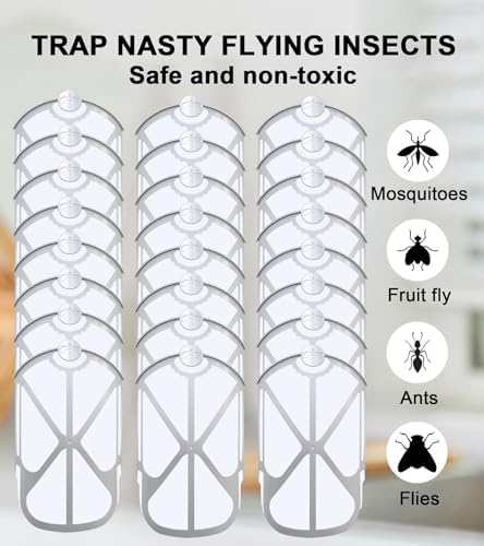 24 Pack Cartridge Refill Compatible with Zevo Flying Insect Trap Refill, Cartridge Refill Compatible with zevo Flying Insect Trap M364 M364A and Max