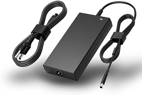 180W Laptop Charger Replacement for Dell Precision Series,Dell Alienware Laptop Charger Compatible with 13 15 17 R1 R2 G3 G5 G7 Series;2320 2350 3579 3379 5587 5590 7510 7588 7590 7710,OptiPlex 3011