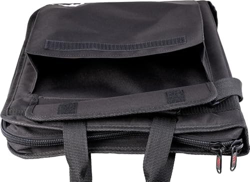 Meinl Cymbals Professional Drumstick Sling Bag with Extra Wide Shape and Body Strap — Includes Floor Tom Hooks — Also for Mallets, Brushes, Rods or Accessories (MSSB)