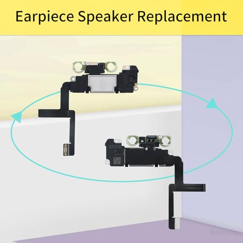for iPhone 11 Earpiece Speaker Replacement 6.1" Repair for iPhone11 Earspeaker Front Ear Piece with Ambient Light Sensor Fix Proximity Sensor Assembly for A2111, A2223, A2221