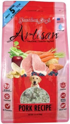 Grandma Lucy's Artisan Pork Dog Food - 1lb