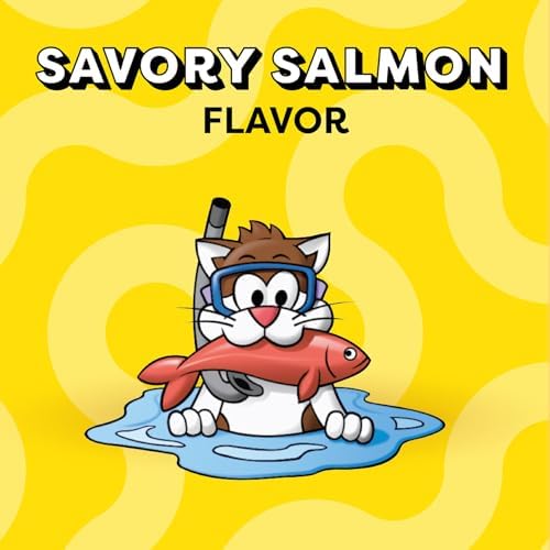 Temptations Classic Crunchy and Soft Cat Treats Savory Salmon Flavor, 48 oz. Bag