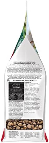Essentials Ferret Food, Uniform Kibble, Vitamin & Mineral Rich Formula, Kibble for Ferrets, Small Animal Whole Body Support, 4 lb