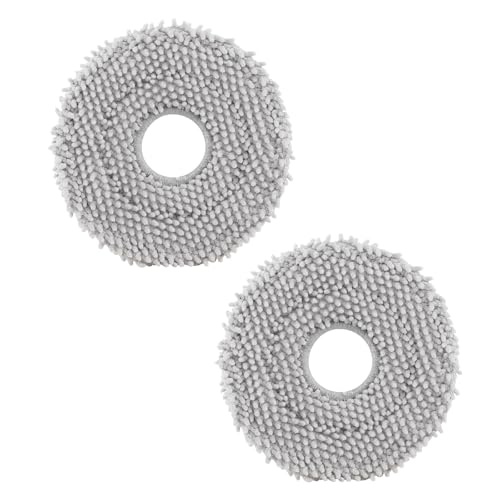 roborock 4 Pack Microfiber Mop Cloths for Q Revo, Qrevo MaxV, Qrevo S, Qrevo Pro, Qrevo Slim Robot Vacuum Cleaner, Mop Pad Replacement Accessories