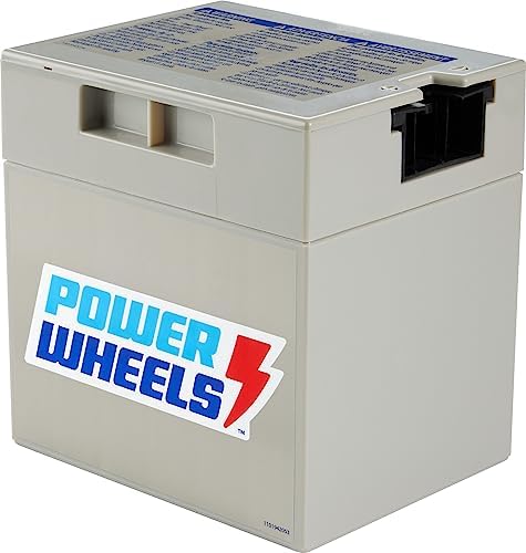 Power Wheels Ride-On Toy Replacement Battery 12-Volt 12-Ah Rechargeable for Preschool Vehicles