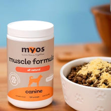 Load image into Gallery viewer, MYOS Canine Muscle Formula - All-Natural Muscle Building Supplement - Helps Reduce Muscle Loss in Dogs Due to Normal Aging and Improves Recovery from Injury or Surgery