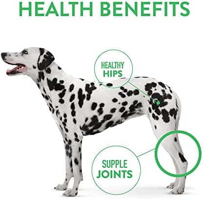 DOGSWELL Hip & Joint Soft & Chewy Dog Treats, Bacon, 14 oz. Bag