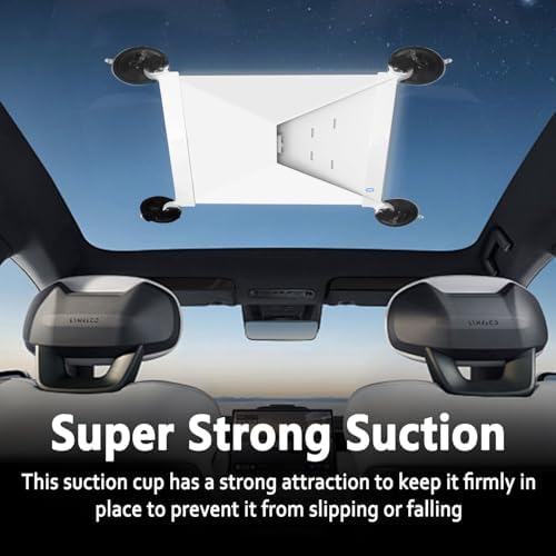 Starlink Mini Mount for Car,Starlink Mini Accessories,Starlink Mini Suction Cup Mount,Powerful Suction Cups are Road Trip Tested for RVs, Boats, Airplanes and More
