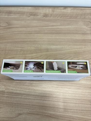 BugMD Roach Catcher Kit - 1 Pack of 12 Sticky Traps for Insects, Effective Indoor Pest Solution