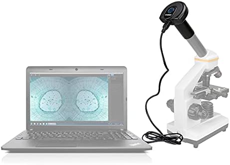 SVBONY SV189 Microscope Digital Camera, 1.3 Million Pixel USB2.0 Microscope Accessories, Suitable for Microscope Color Photography and Video