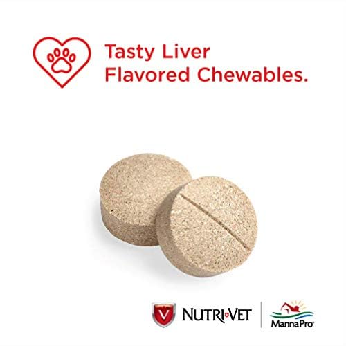 Nutri-Vet Aspirin Chewables for Large Dogs, 75 Count, Pack of 2